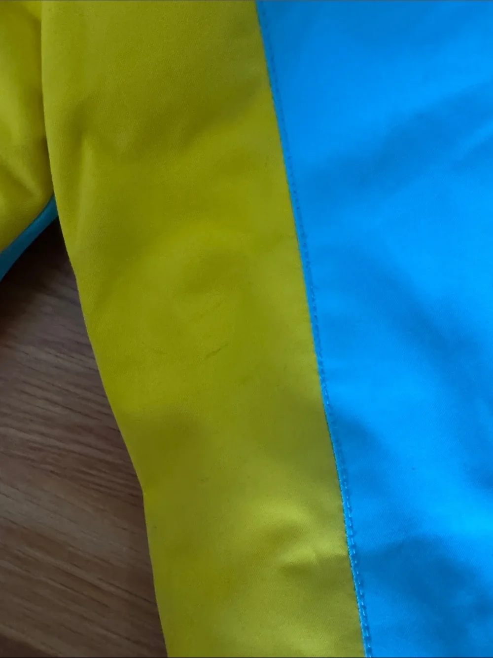 Obermeyer Kids Ski Jacket in Turquoise, Yellow & Pink